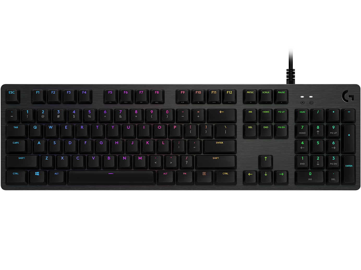 LOGITECH G512 Carbon RGB Mechanical Gaming Keyboard - Clicky