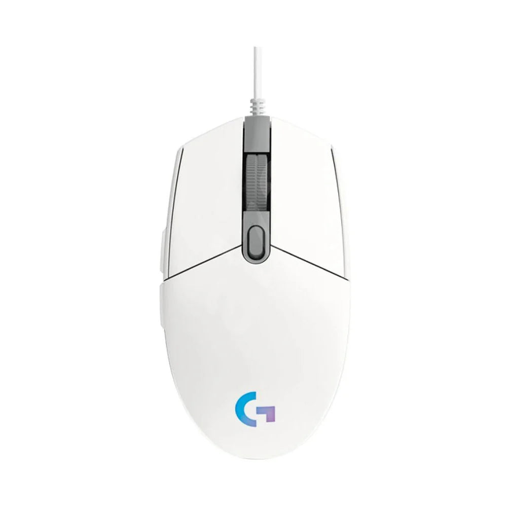 Logitech G102 LIGHTSYNC Gaming Mouse - WHITE