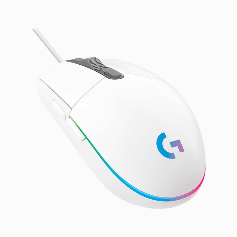 Logitech G102 LIGHTSYNC Gaming Mouse - WHITE