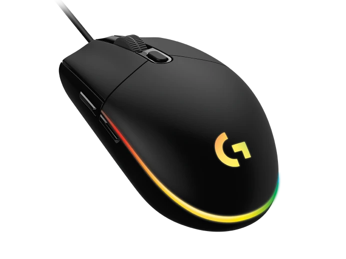 Logitech G102 LIGHTSYNC RGB 6 Button Gaming Mouse - Black