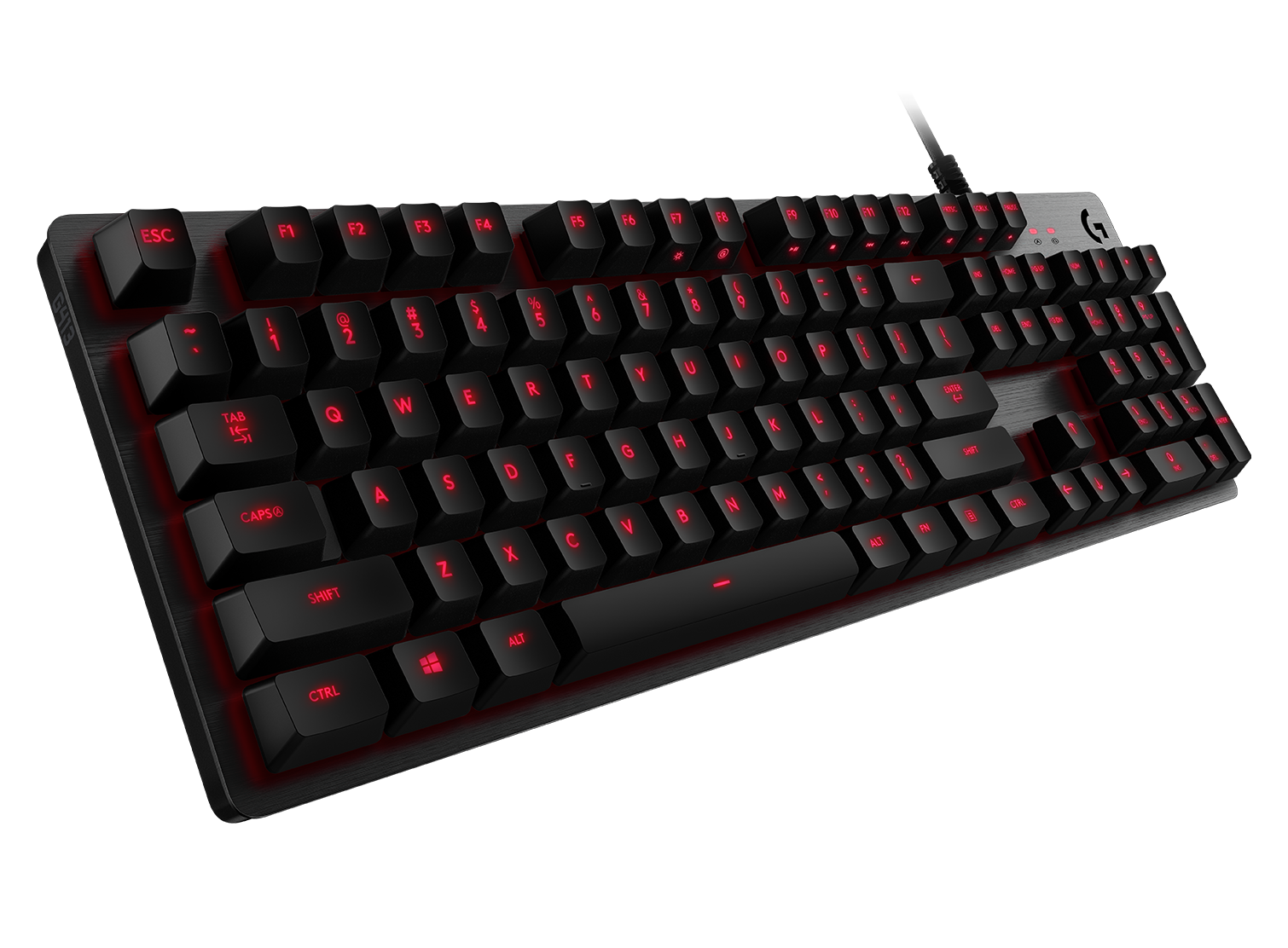 Logitech G413 Mechanical Gaming Keyboard - CARBON - USB - RED LED