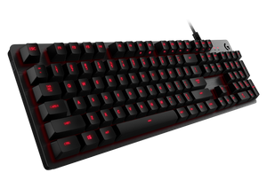 Logitech G413 Mechanical Gaming Keyboard - CARBON - USB - RED LED